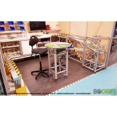 Salon SEPEM de Toulouse - SODEFI - Présentation de notre gamme Lean modulaire et de nos protections industrielles
